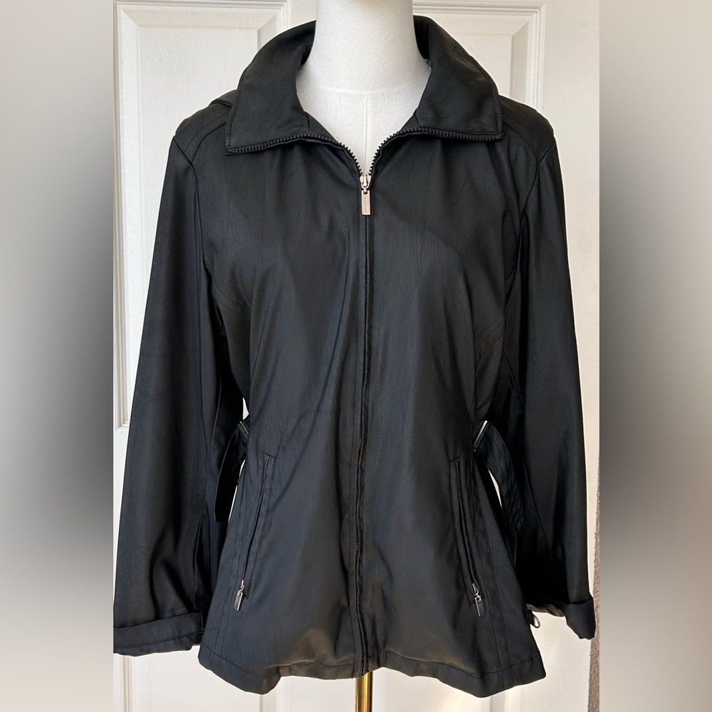 Weather Tamer Women’s‎ Full Zip Hooded Rain Jacket Med
